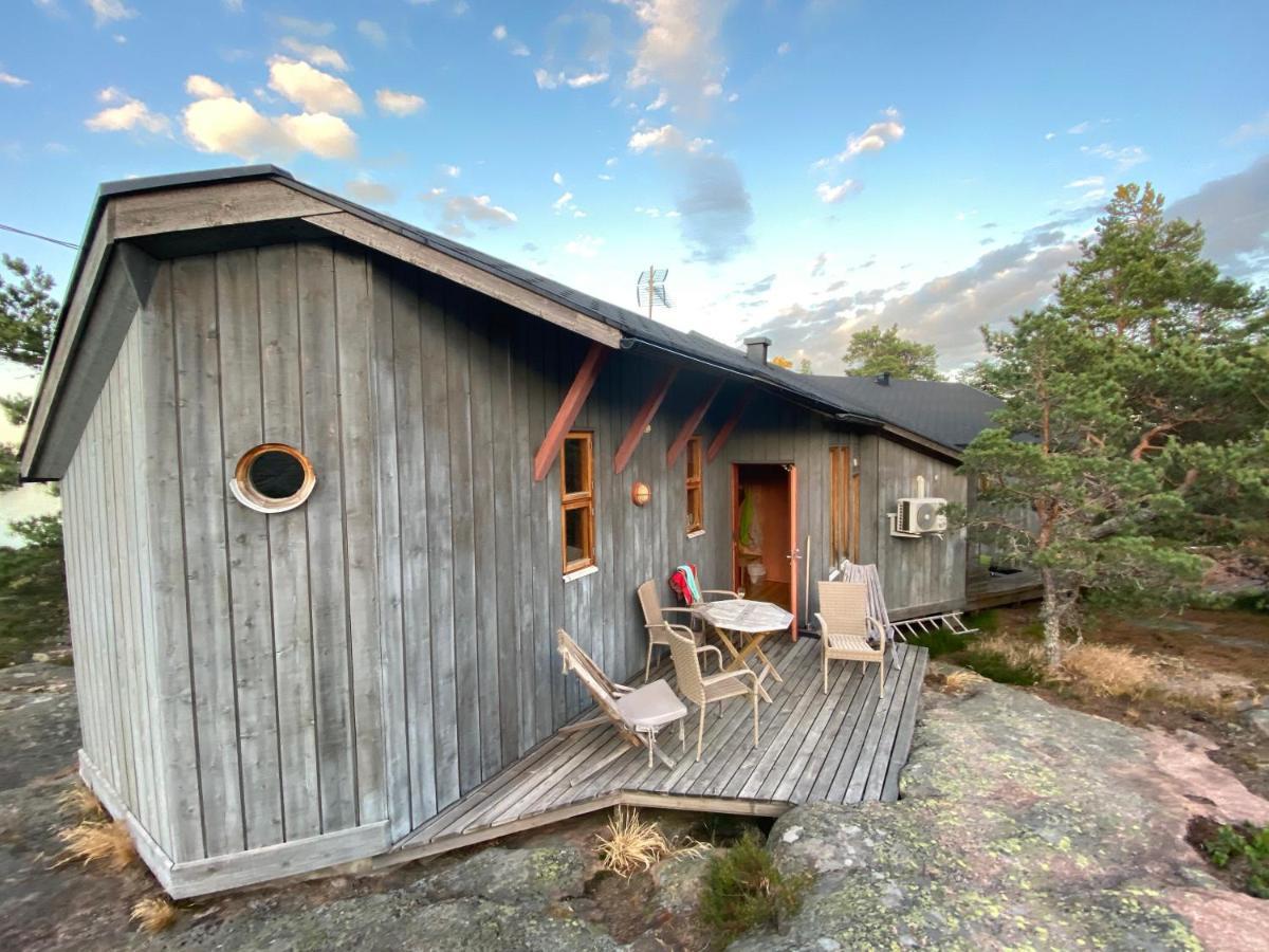 Roervik Stugor Geta Buitenkant foto