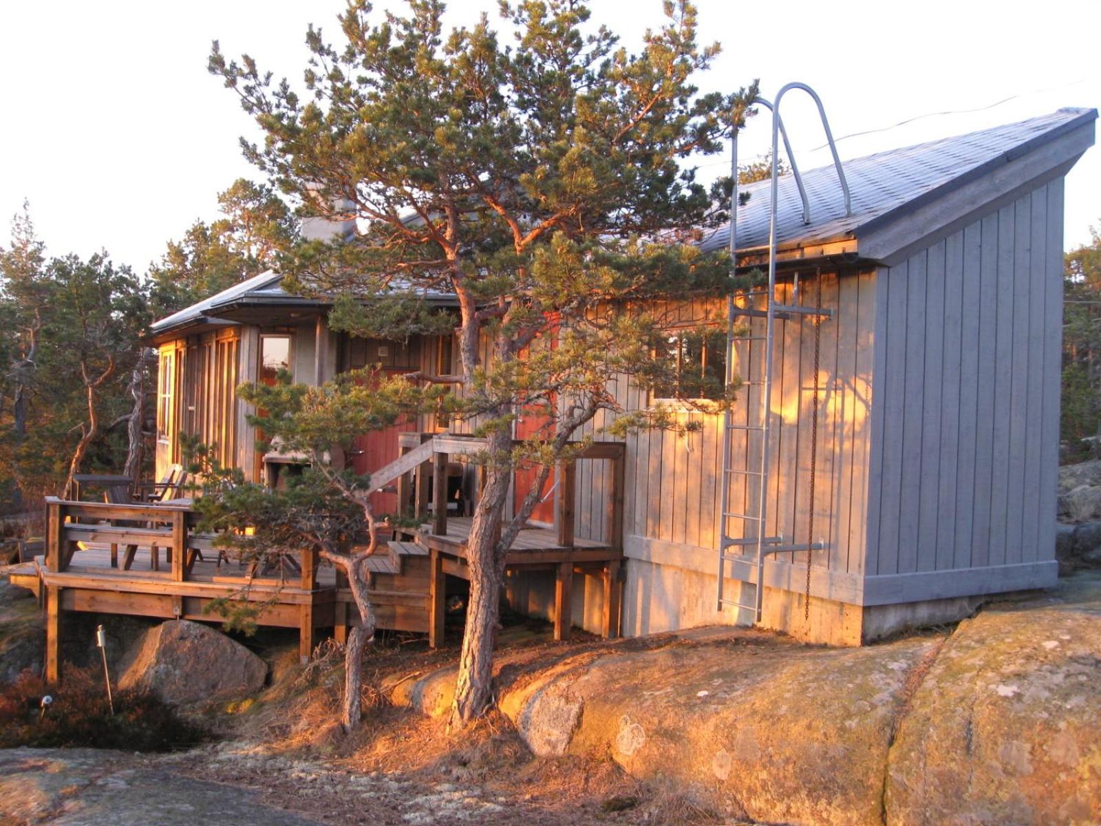 Roervik Stugor Geta Buitenkant foto