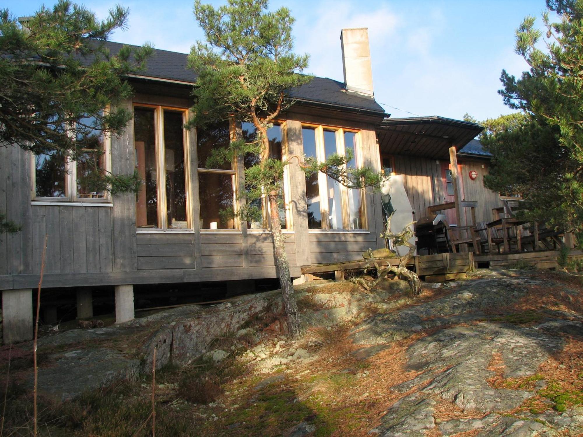 Roervik Stugor Geta Buitenkant foto