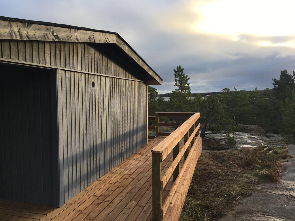 Roervik Stugor Geta Buitenkant foto