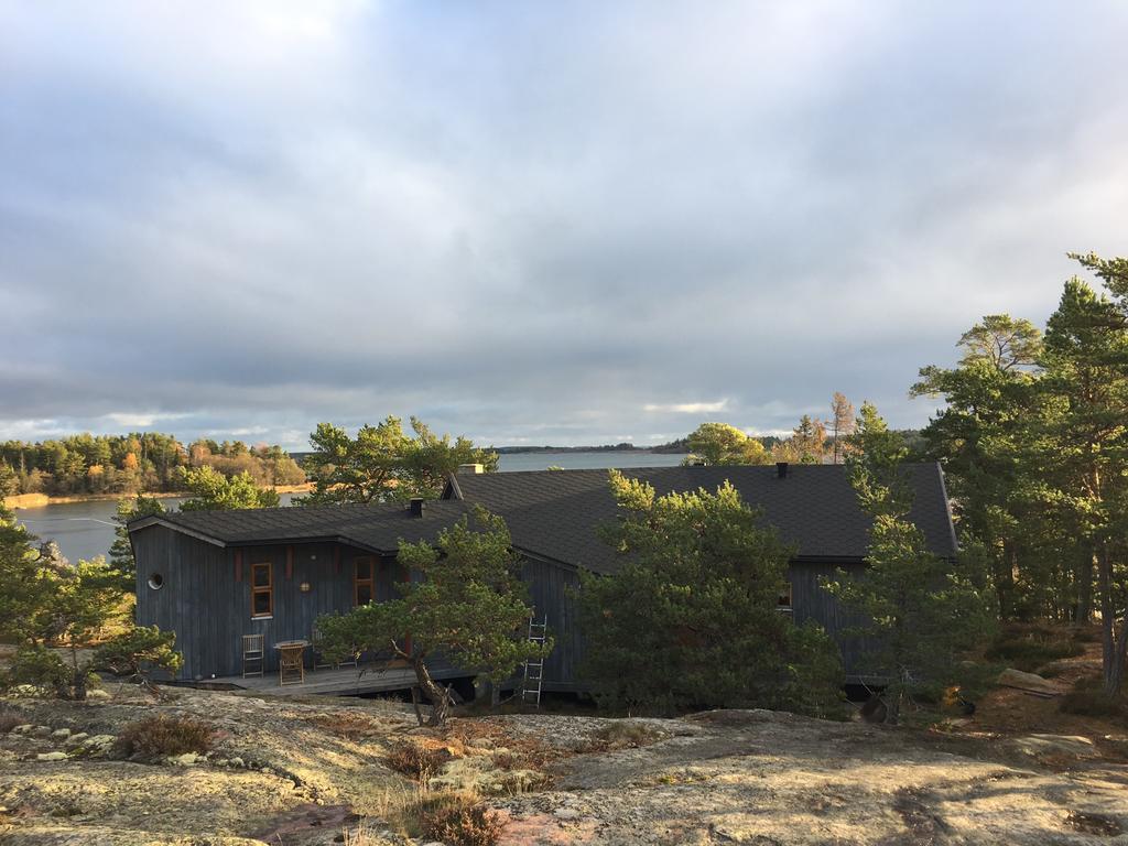 Roervik Stugor Geta Buitenkant foto