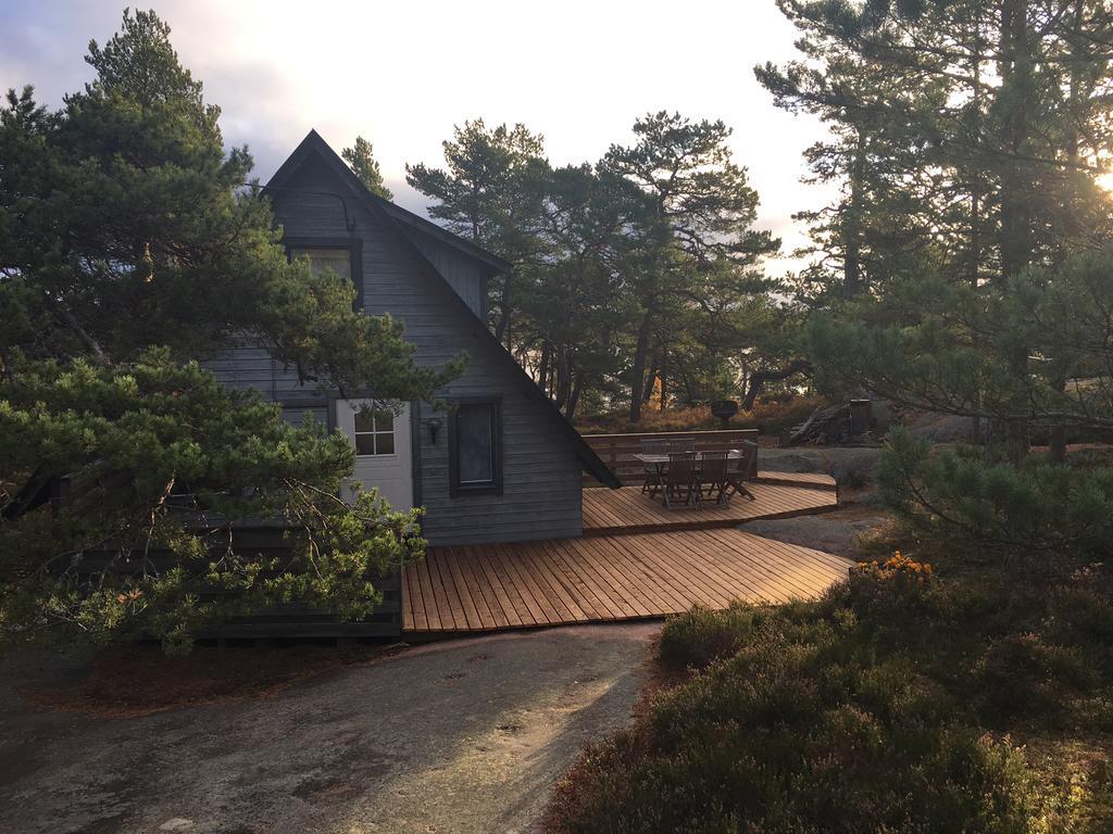 Roervik Stugor Geta Buitenkant foto