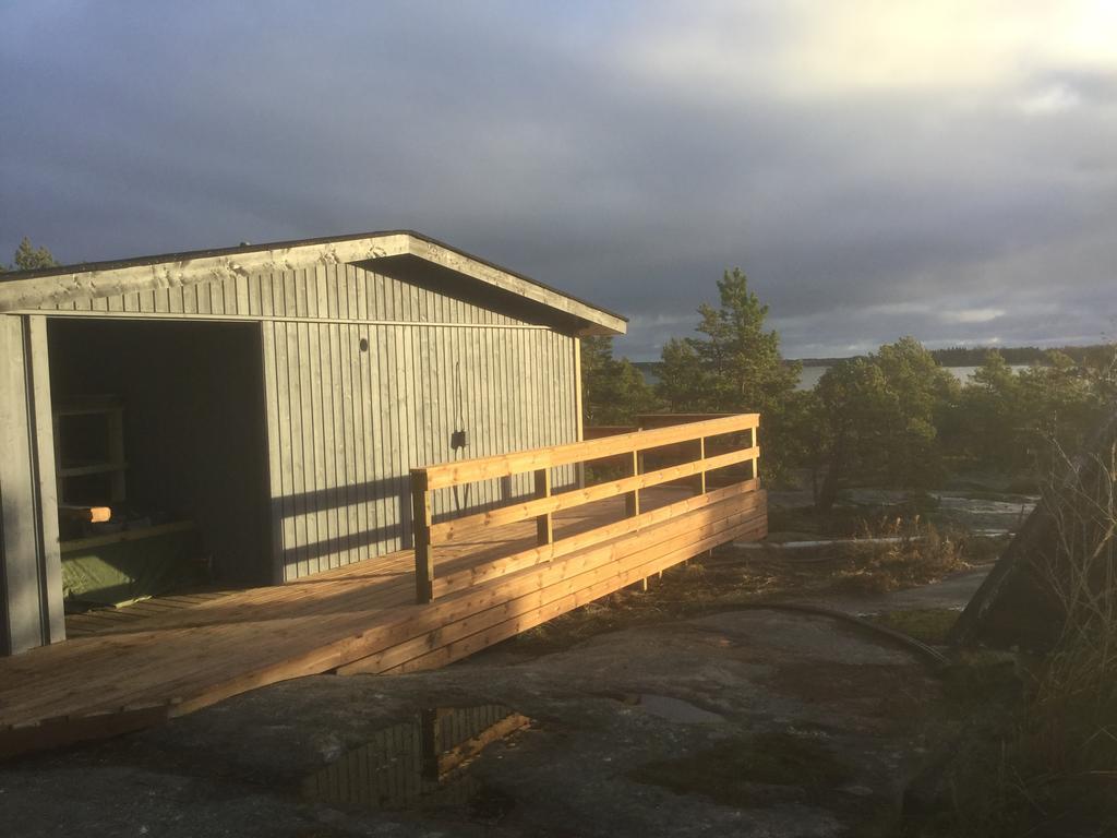 Roervik Stugor Geta Buitenkant foto
