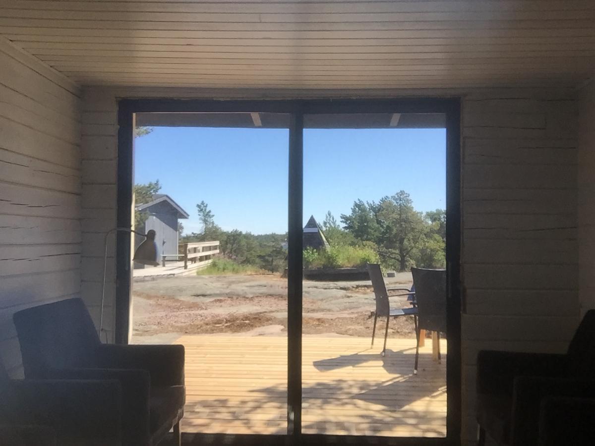 Roervik Stugor Geta Buitenkant foto