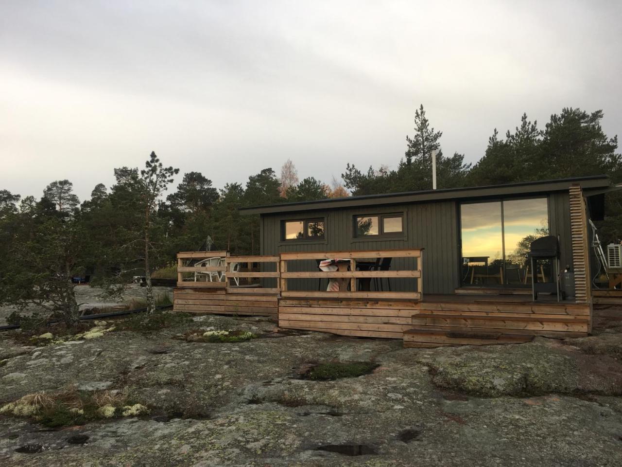 Roervik Stugor Geta Buitenkant foto