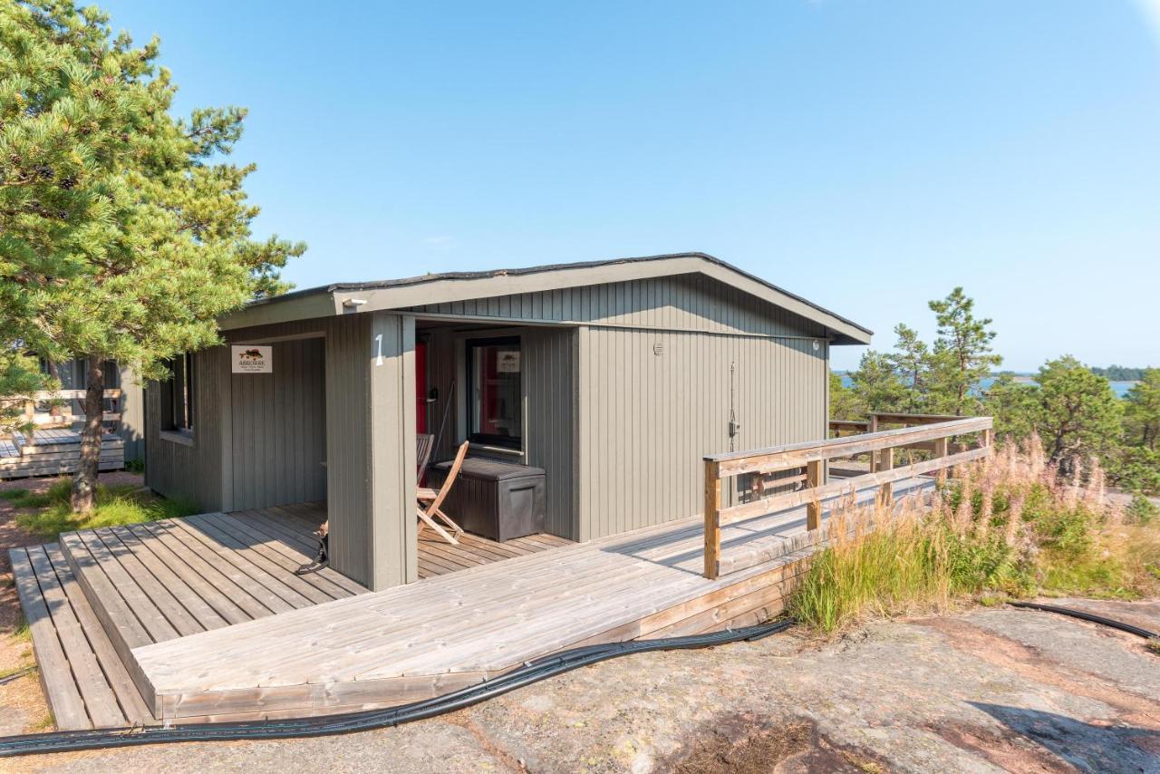 Roervik Stugor Geta Buitenkant foto