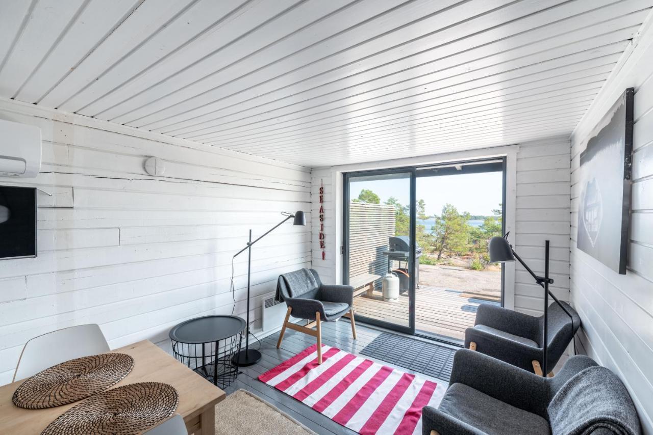 Roervik Stugor Geta Buitenkant foto