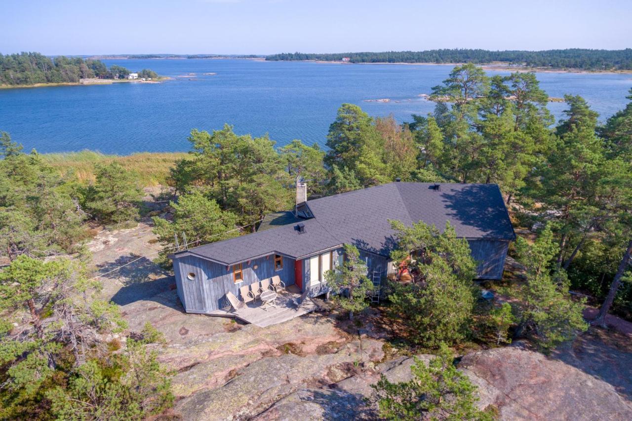 Roervik Stugor Geta Buitenkant foto