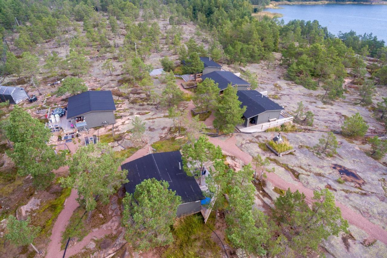 Roervik Stugor Geta Buitenkant foto