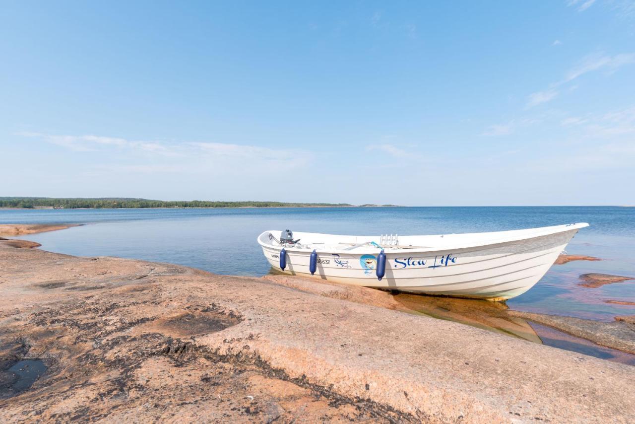Roervik Stugor Geta Buitenkant foto